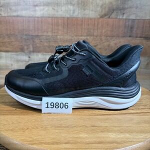 Kizik Shoes Women 9.5 2E Wide Width Black Sneaker London Hands‎ Free Slip On